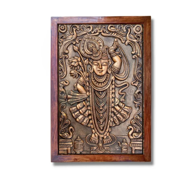 Shrinath Ji (Krishna) 3D WALL Art