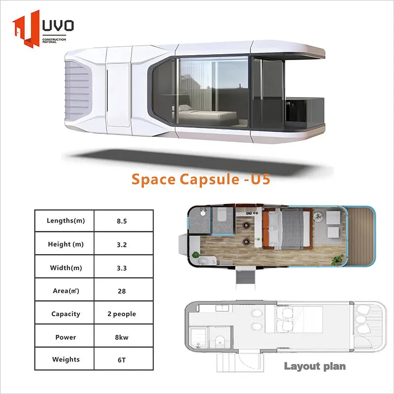 U5 Smart Space Capsule House