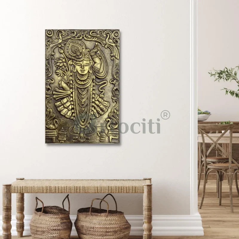 Shrinath Ji (Krishna) 3D WALL Art
