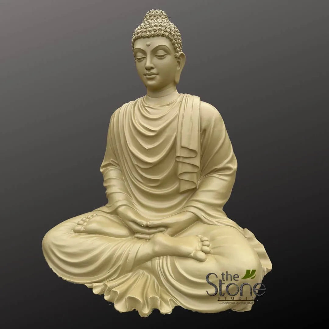 Fibre Buddha Statue 4′