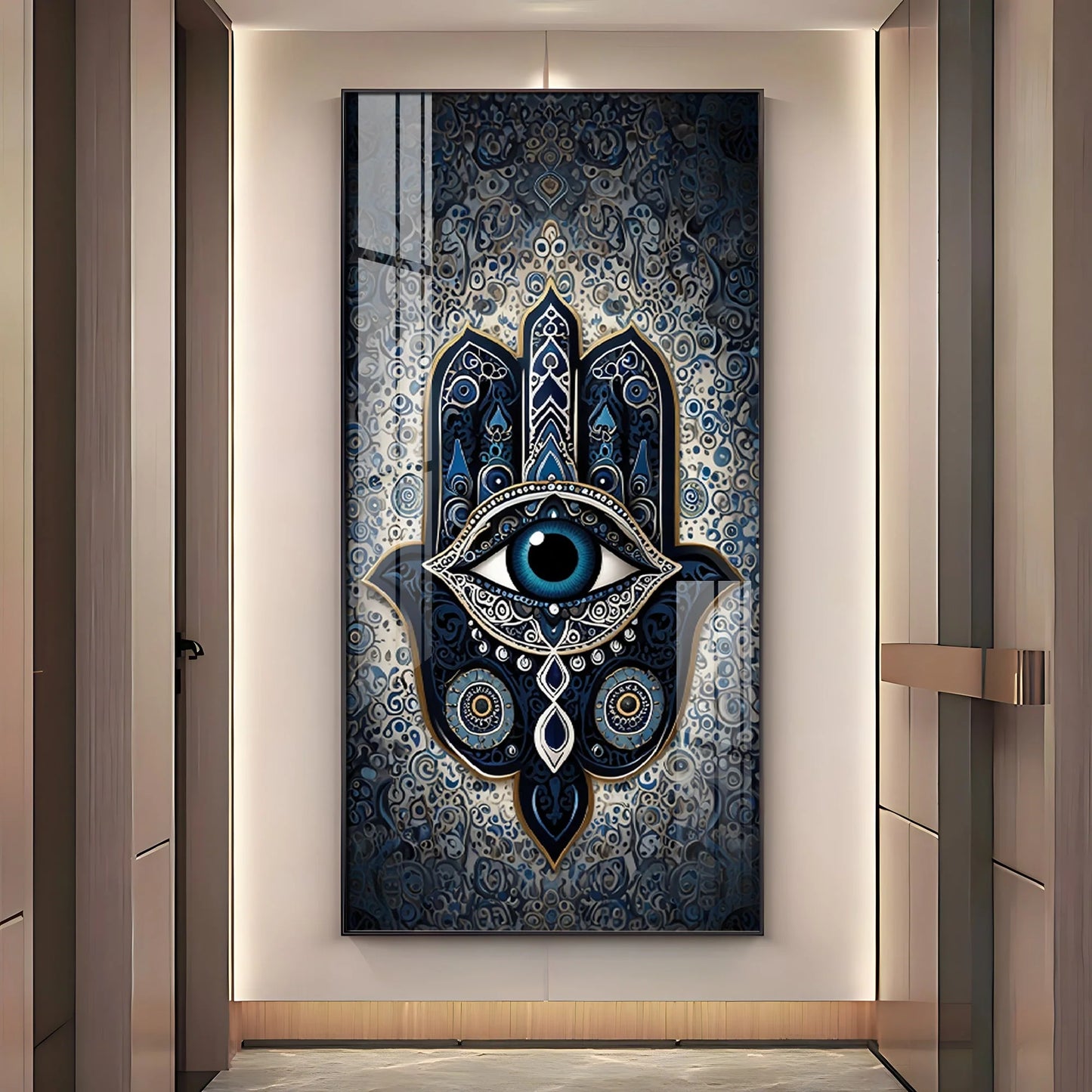 Visionary Passage Premium Acrylic Vertical Wall Art