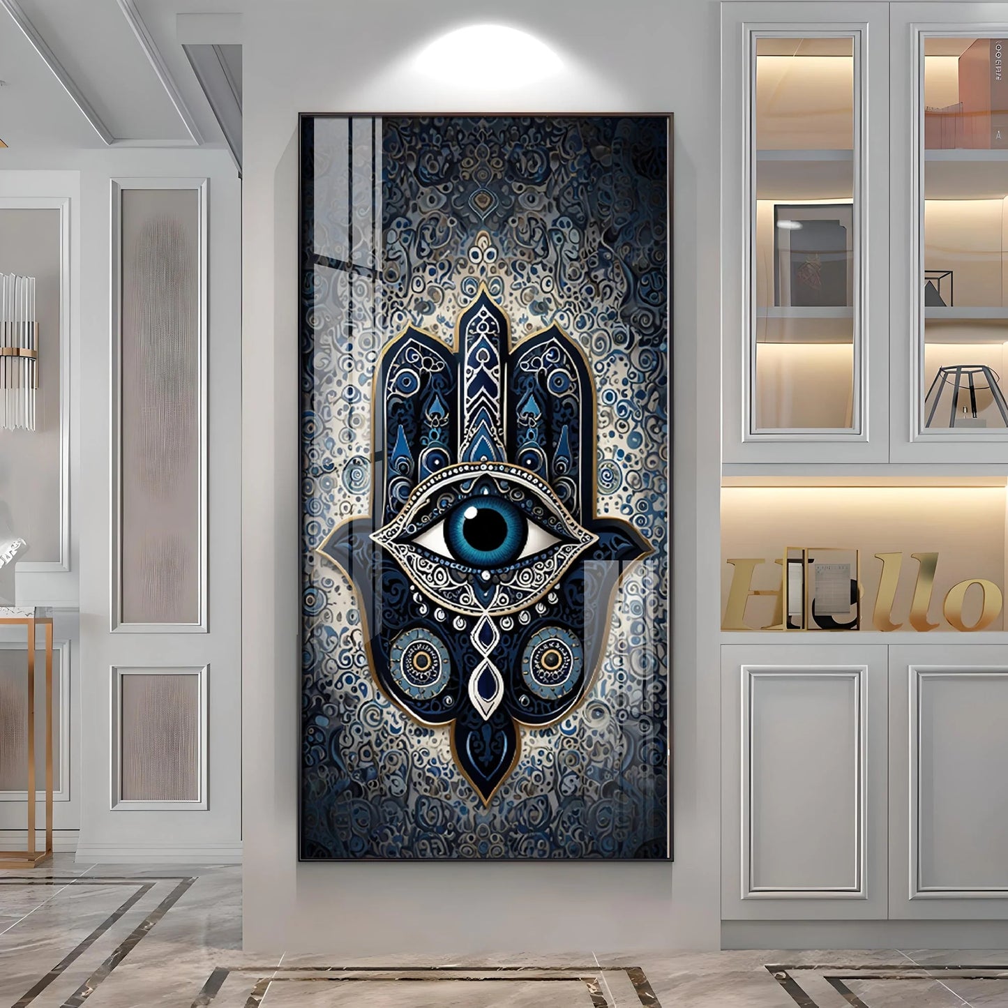Visionary Passage Premium Acrylic Vertical Wall Art