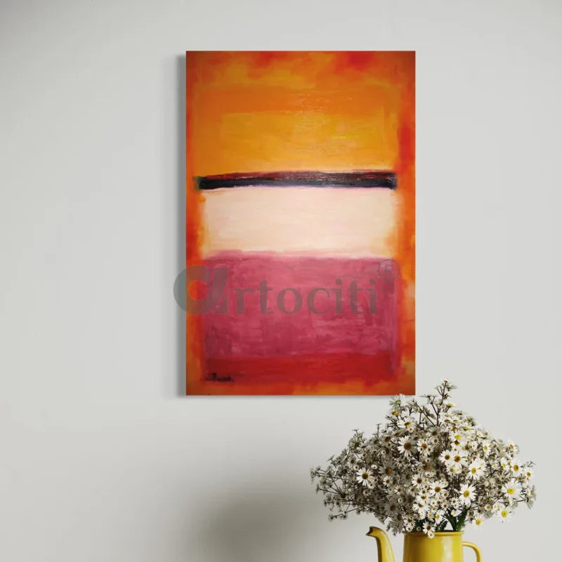 White Center Bliss by Mark Rothko Canvas Giclee Print