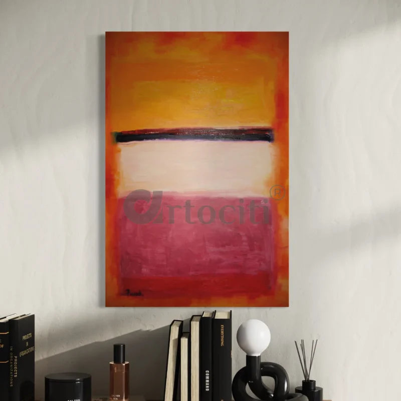 White Center Bliss by Mark Rothko Canvas Giclee Print