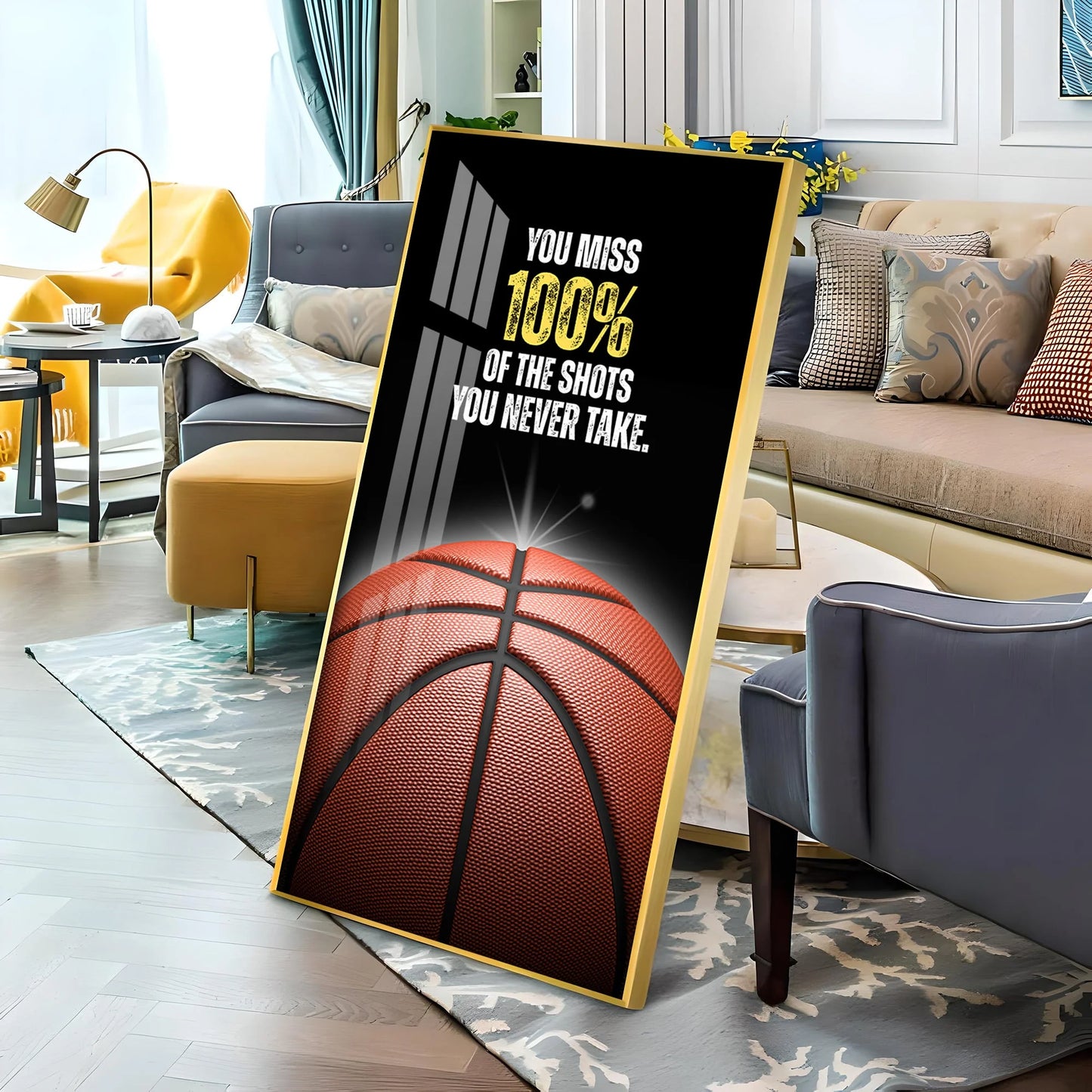 You Never Take Premium Acrylic Vertical Wall Art