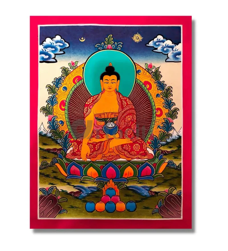Zen Harmony Buddha Famous Canvas Painting