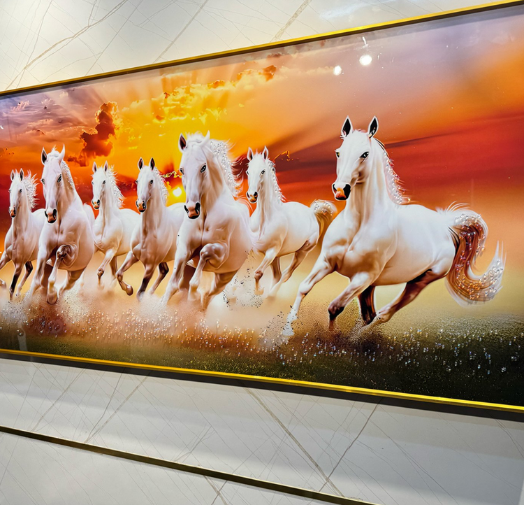 Crystal Glass Porcelain Paintings