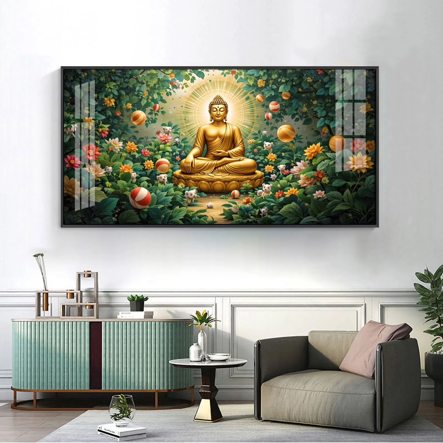 Nimbus of Wisdom Premium Acrylic Horizontal Wall Art