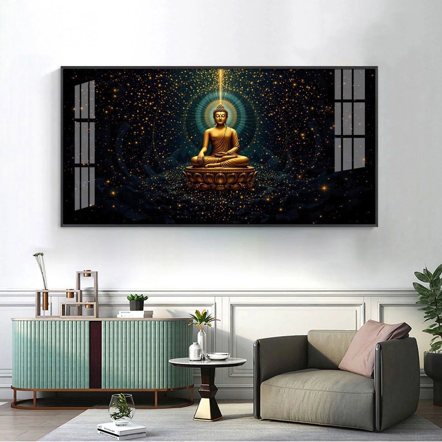 Nimbus of Peace Premium Acrylic Horizontal Wall Art