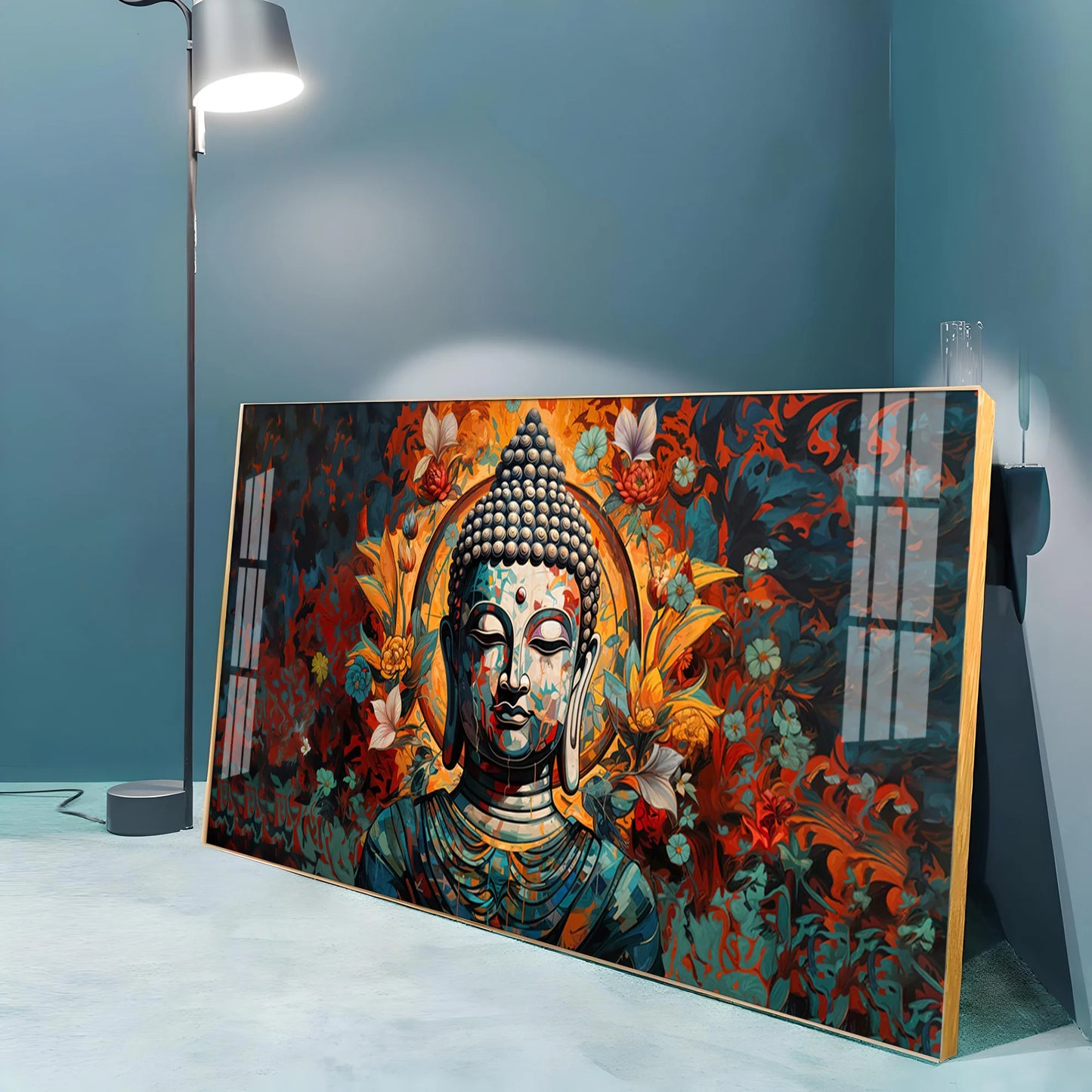 Enlightenment Buddha Premium Acrylic Horizontal Wall Art
