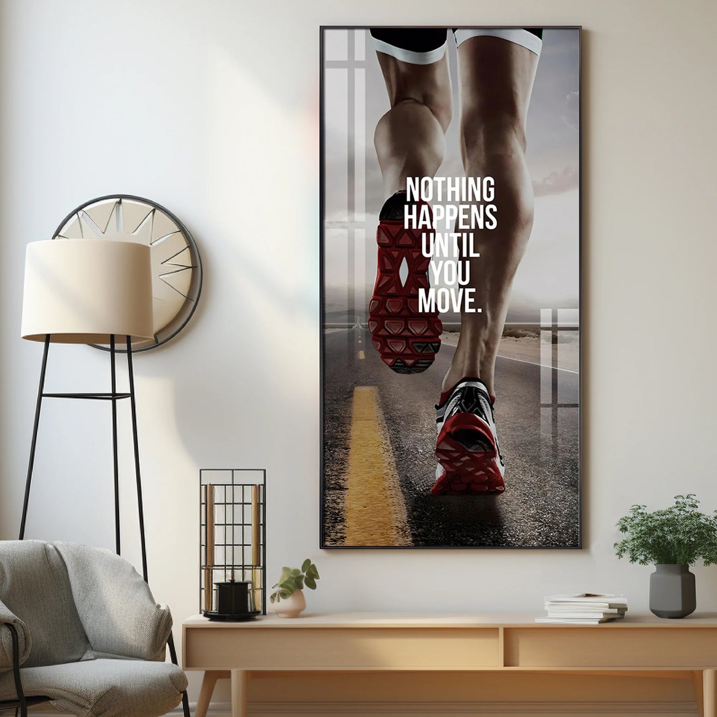 Fitness Enthusiast Premium Acrylic Vertical Wall Art