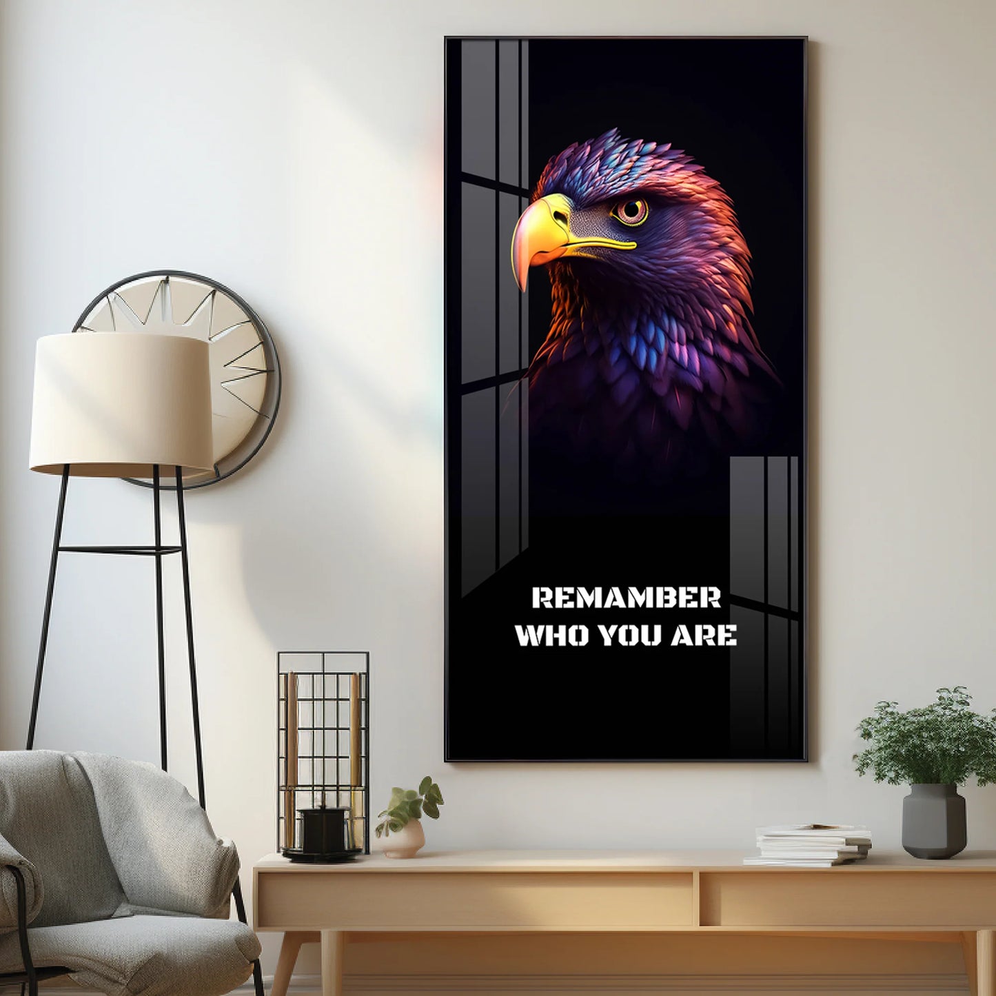 Remember Your Roots Premium Acrylic Vertical Wall Art