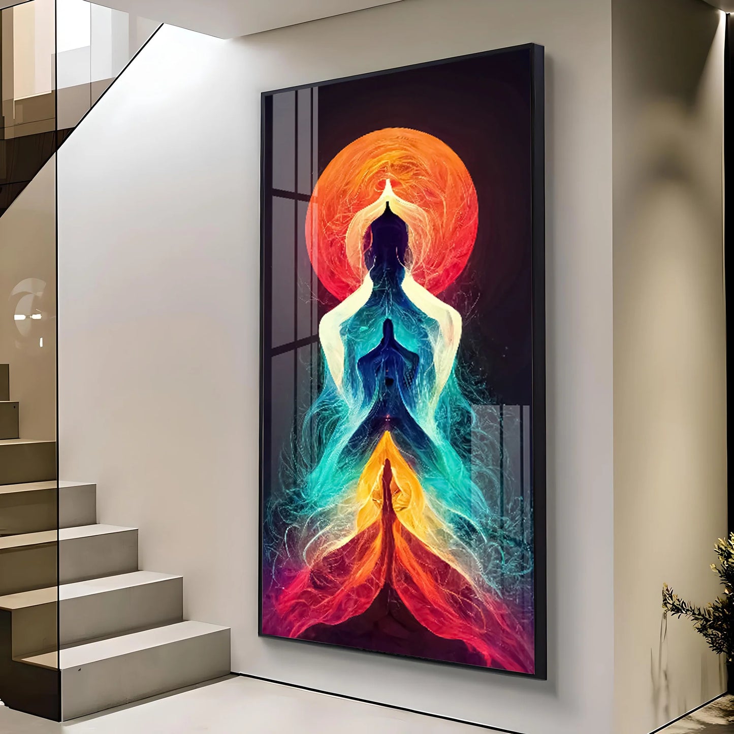 Inner Enlightenment Premium Acrylic Vertical Wall Art