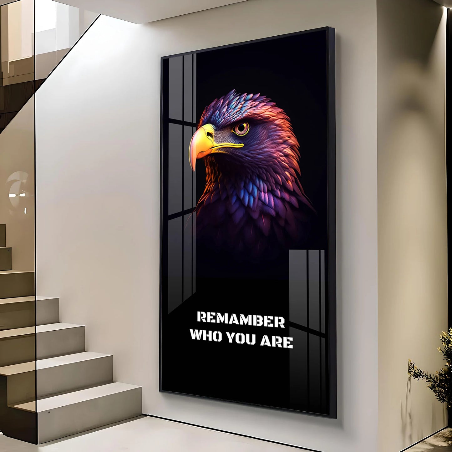 Remember Your Roots Premium Acrylic Vertical Wall Art