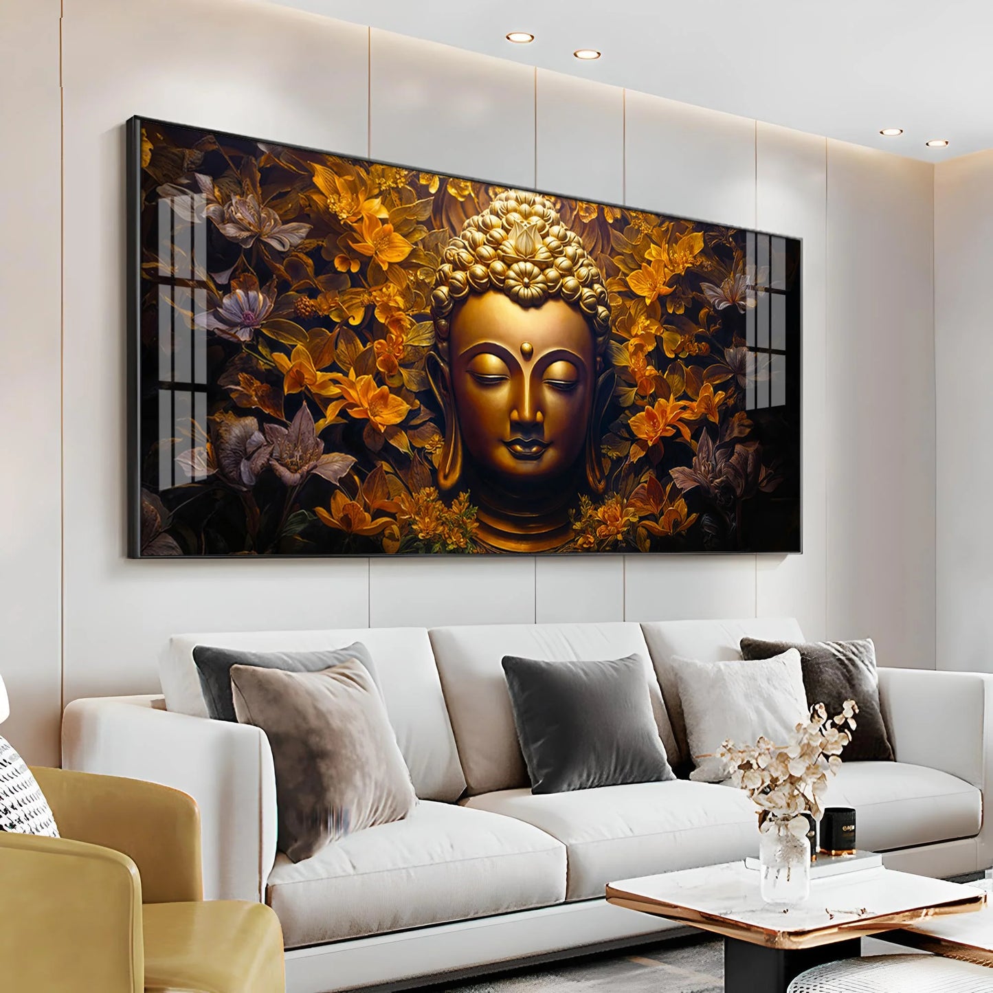 Zen Living Masterpiece Premium Acrylic Horizontal Wall Art