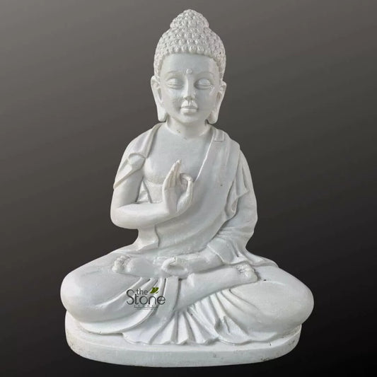 18 inch Marble Buddha Statue