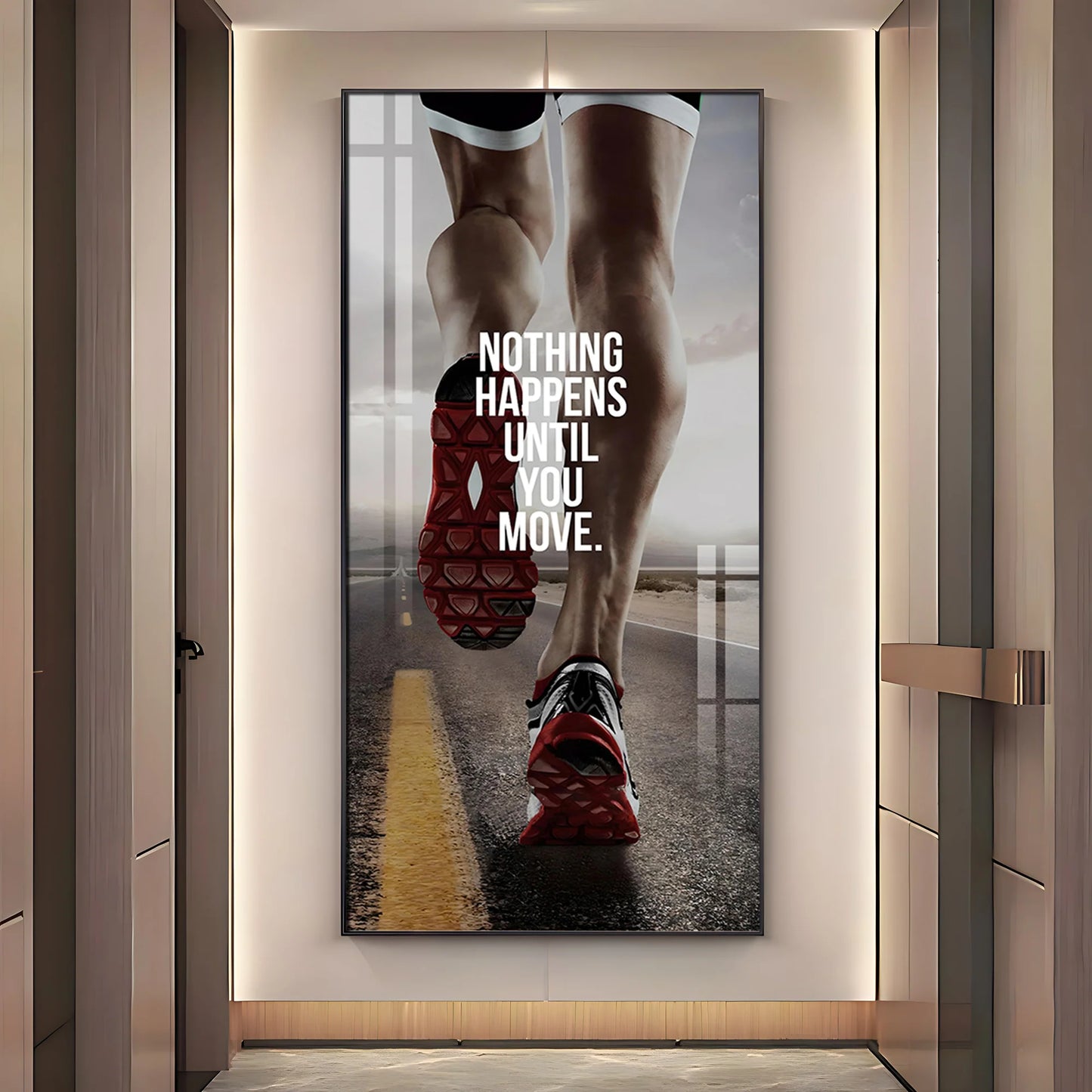 Fitness Enthusiast Premium Acrylic Vertical Wall Art