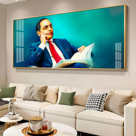 Bhimrao Ramji Ambedkar Premium Acrylic Horizontal Wall Art
