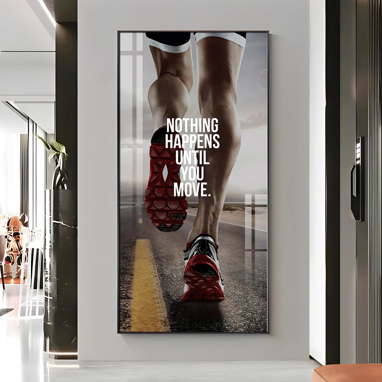 Fitness Enthusiast Premium Acrylic Vertical Wall Art
