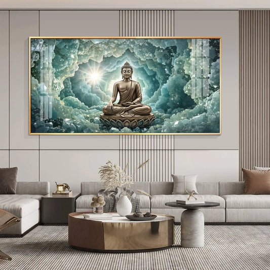Ascendant Buddha Vision Premium Acrylic Horizontal Wall Art