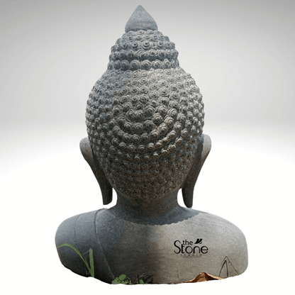 Granite Buddha Head 24″