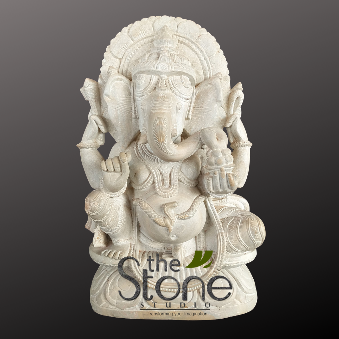 Ganesha Moorti in Sitting Position 1ft
