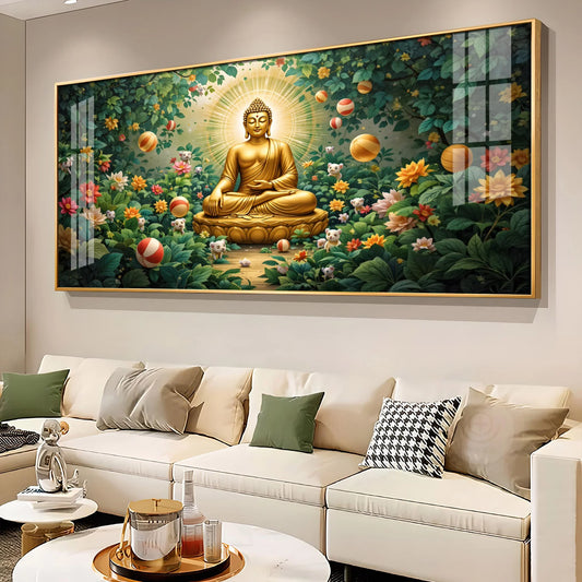Nimbus of Wisdom Premium Acrylic Horizontal Wall Art