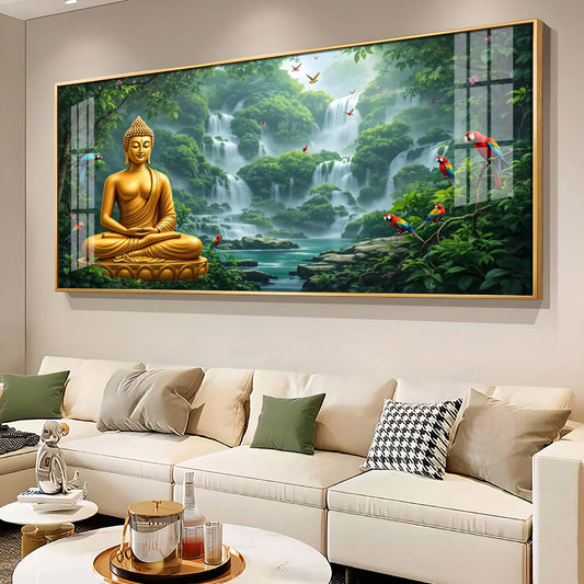 Ascendant Buddha Vision Premium Acrylic Horizontal Wall Art