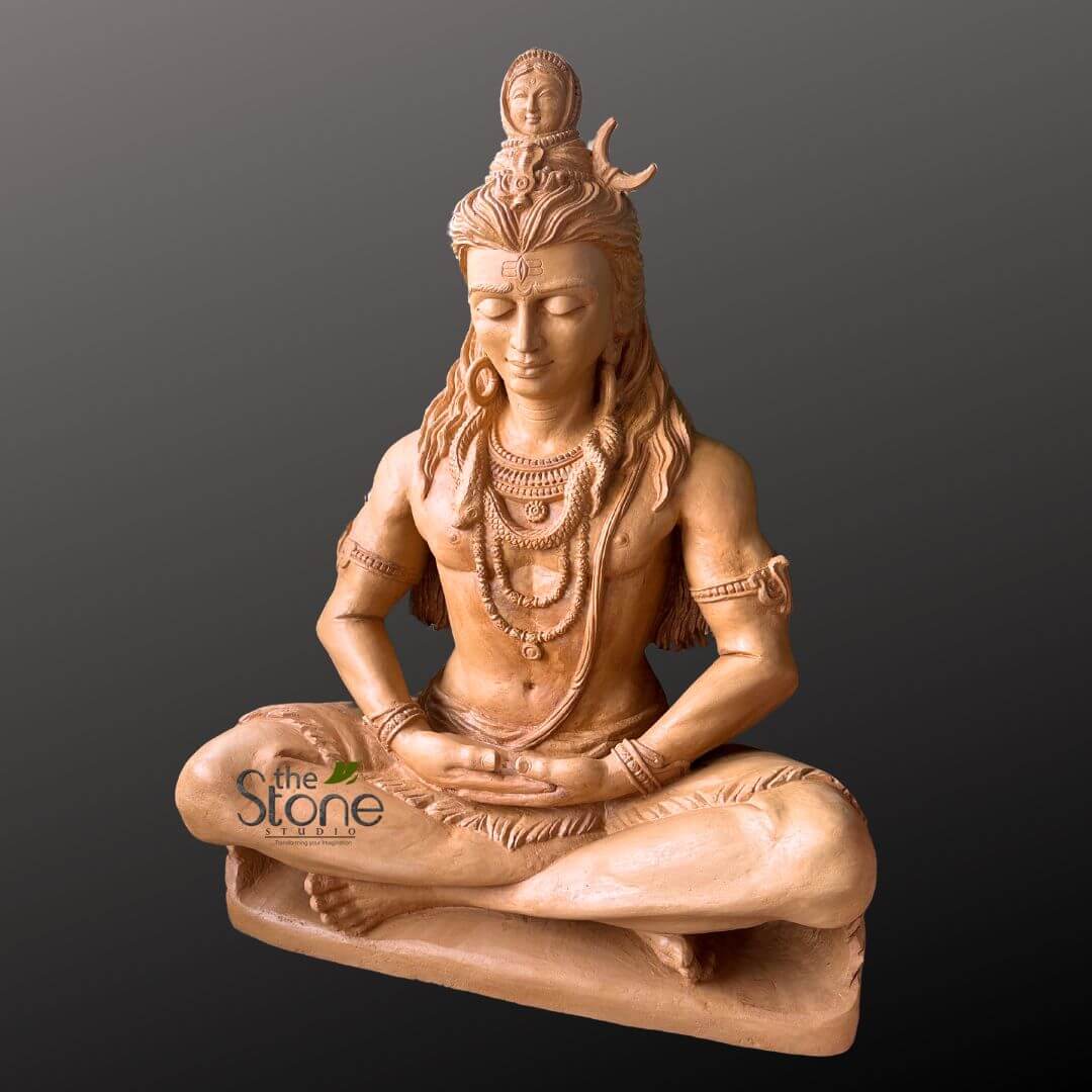 3 feet Stone Shiva Statue