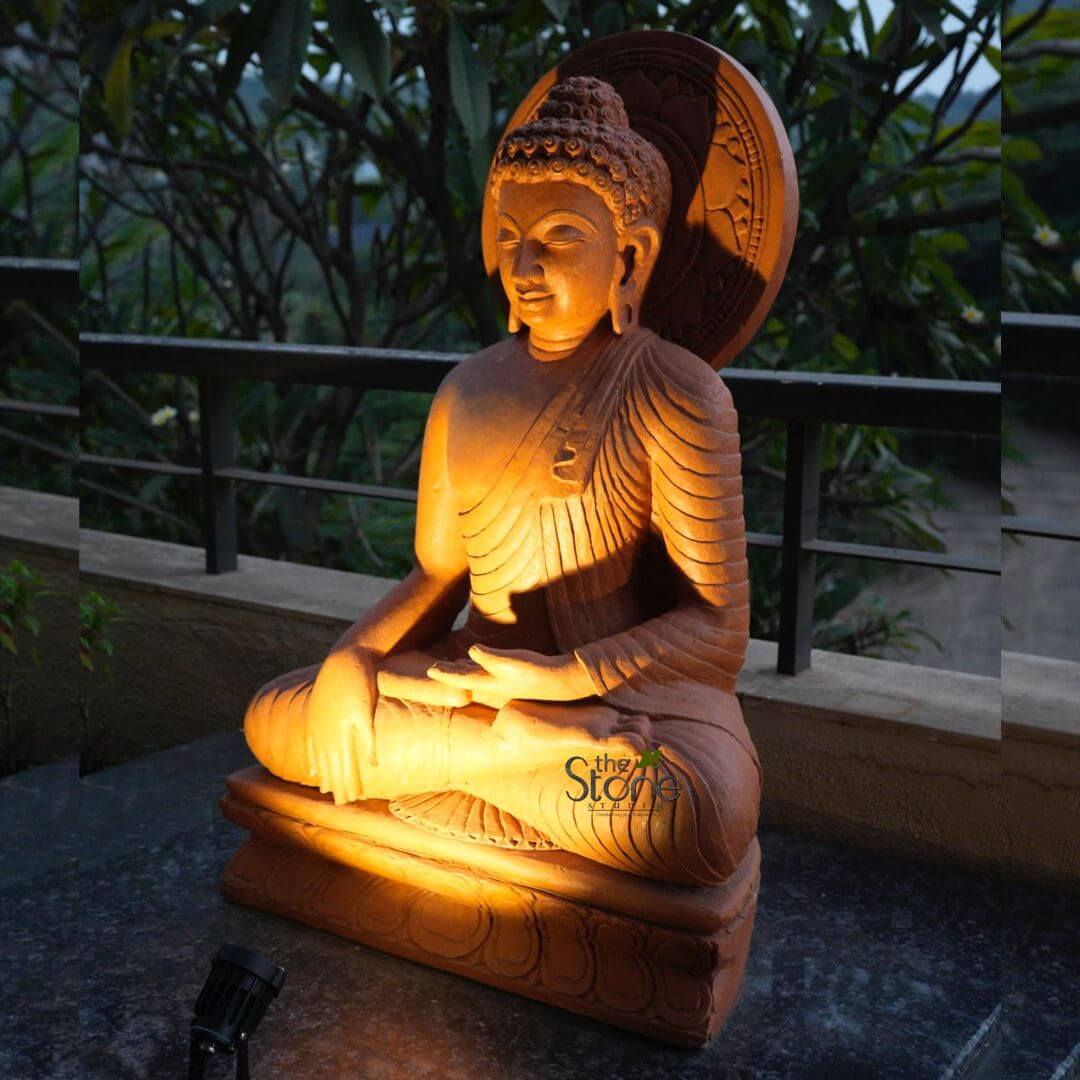 3 feet Bhumisparsha Buddha Statue