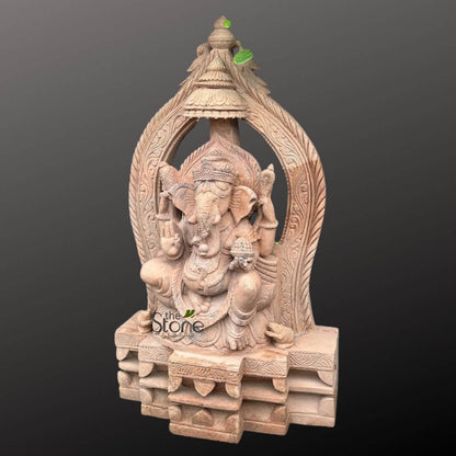 Wooden Ganesh Statue 3 feet (Copy)