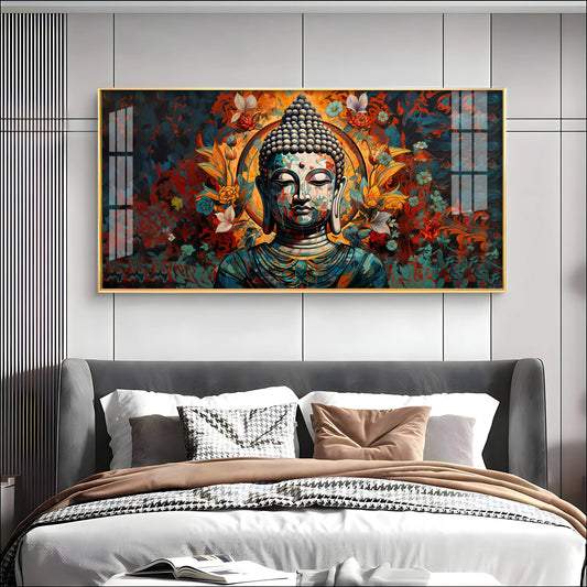Enlightenment Buddha Premium Acrylic Horizontal Wall Art