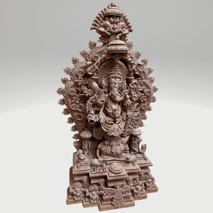Beautiful Ganesh Murti 3′