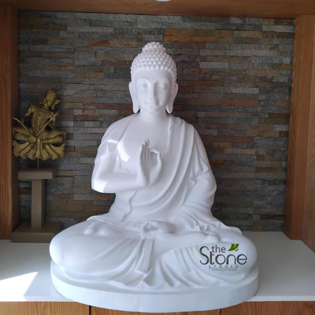 Buddha Statue Indoors 3ft
