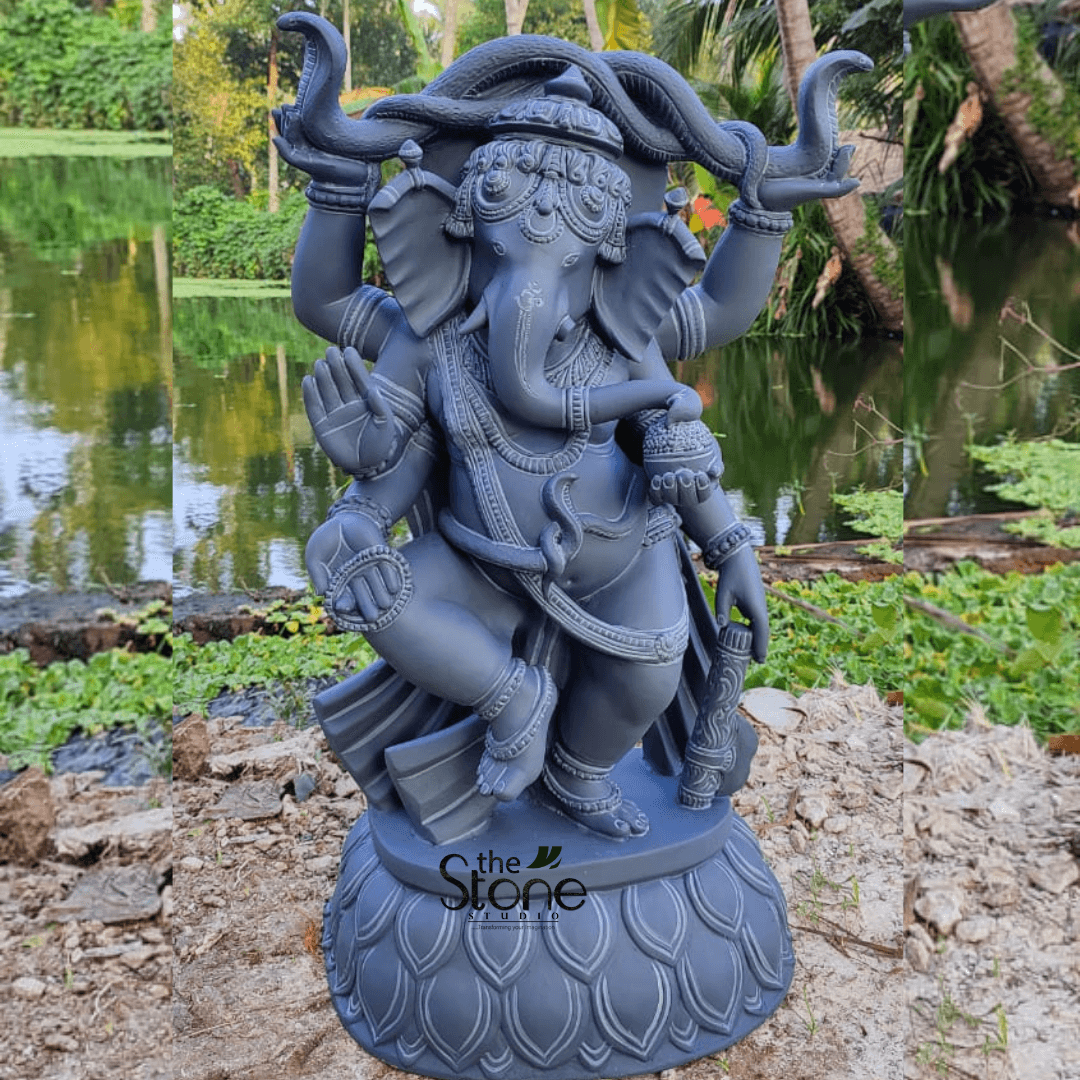 Dancing Ganpati Murti 3ft