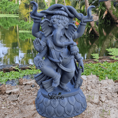 Dancing Ganpati Murti 3ft