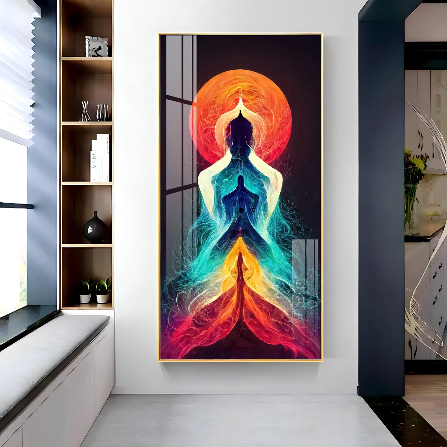Inner Enlightenment Premium Acrylic Vertical Wall Art