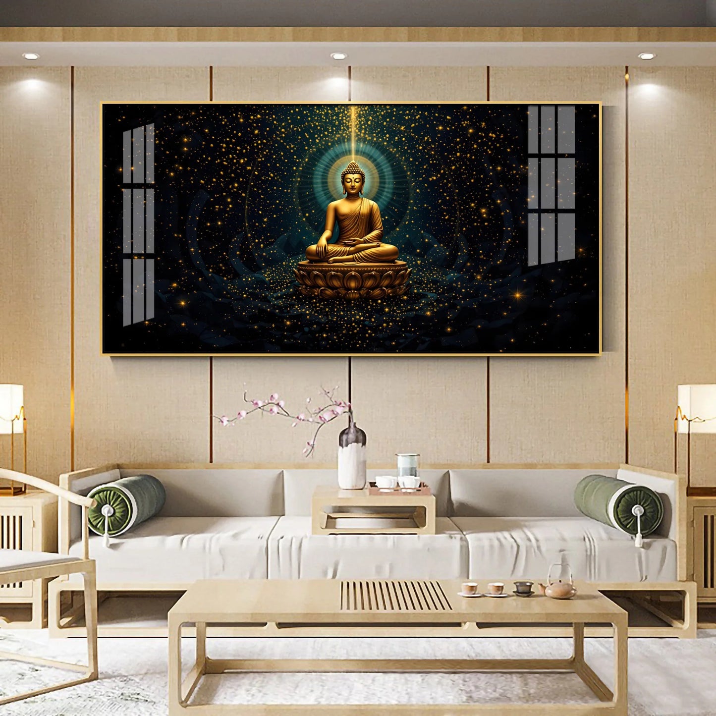 Nimbus of Peace Premium Acrylic Horizontal Wall Art