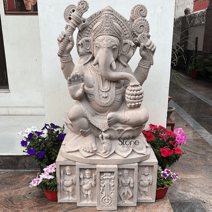 4ft Ganesh Murti