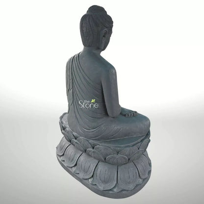 5 Feet Granite Buddha Statue