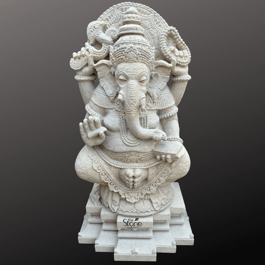 5 feet Stone Ganesha Statue