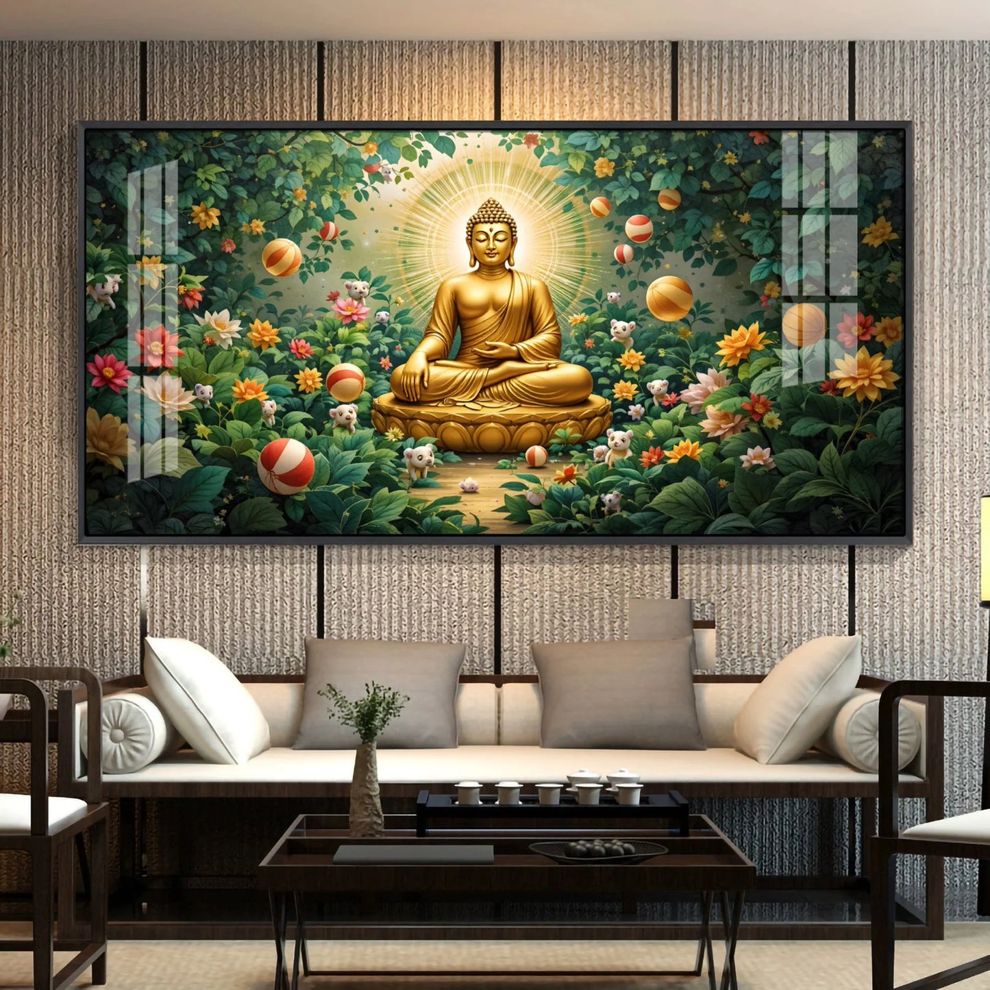 Nimbus of Wisdom Premium Acrylic Horizontal Wall Art
