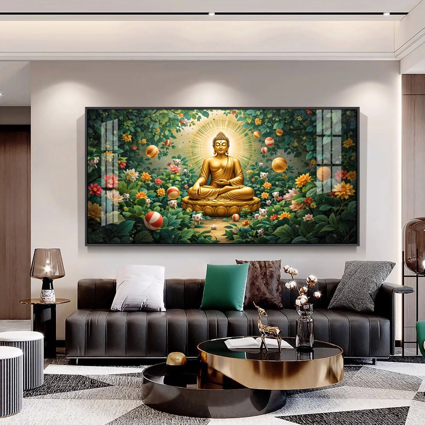 Nimbus of Wisdom Premium Acrylic Horizontal Wall Art