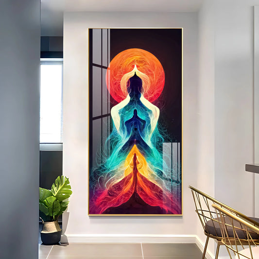 Inner Enlightenment Premium Acrylic Vertical Wall Art