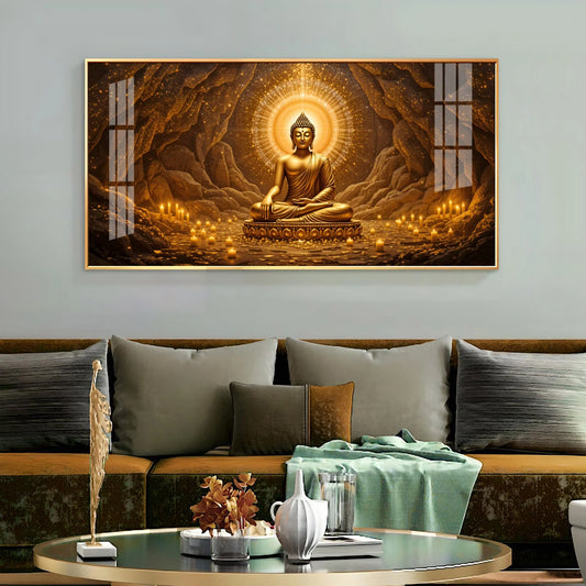 Buddha in Stillness Premium Acrylic Horizontal Wall Art