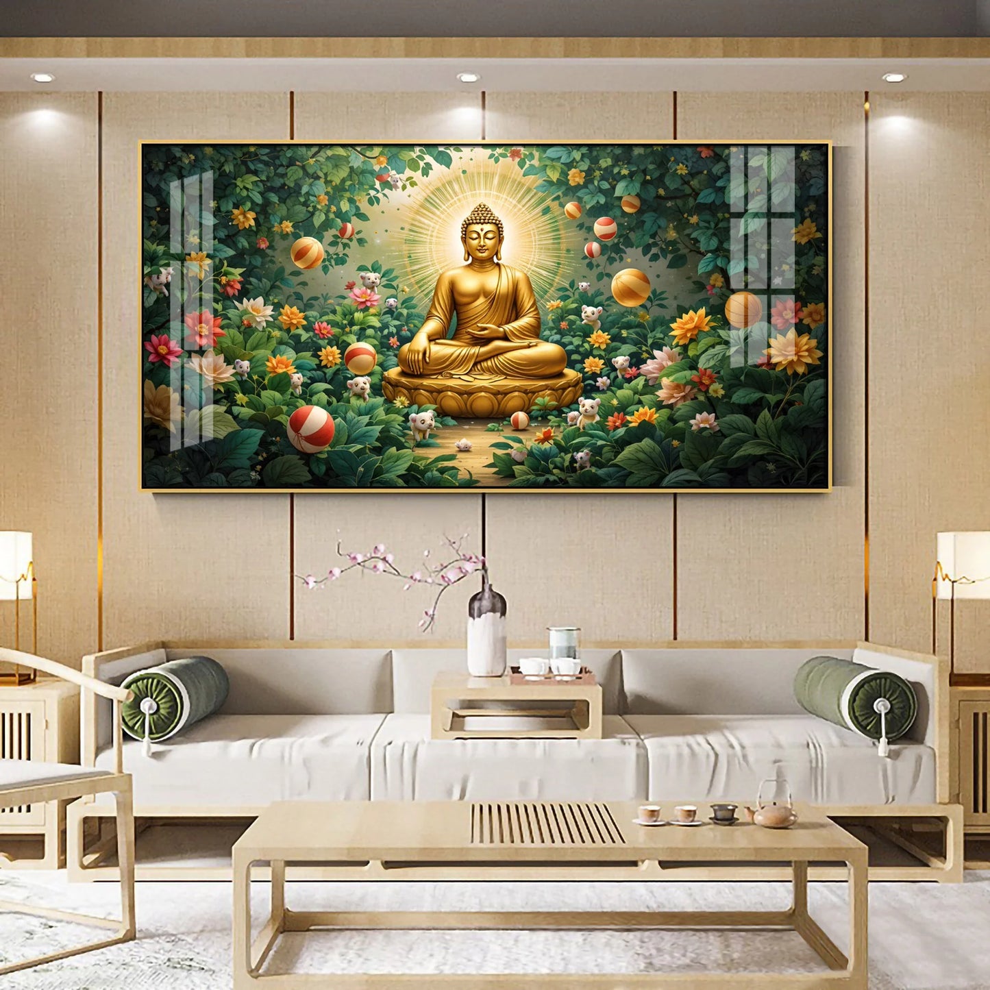 Nimbus of Wisdom Premium Acrylic Horizontal Wall Art
