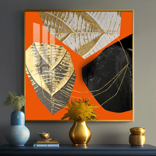 Modern Bohemian Luxury Crystal Square Wall Art