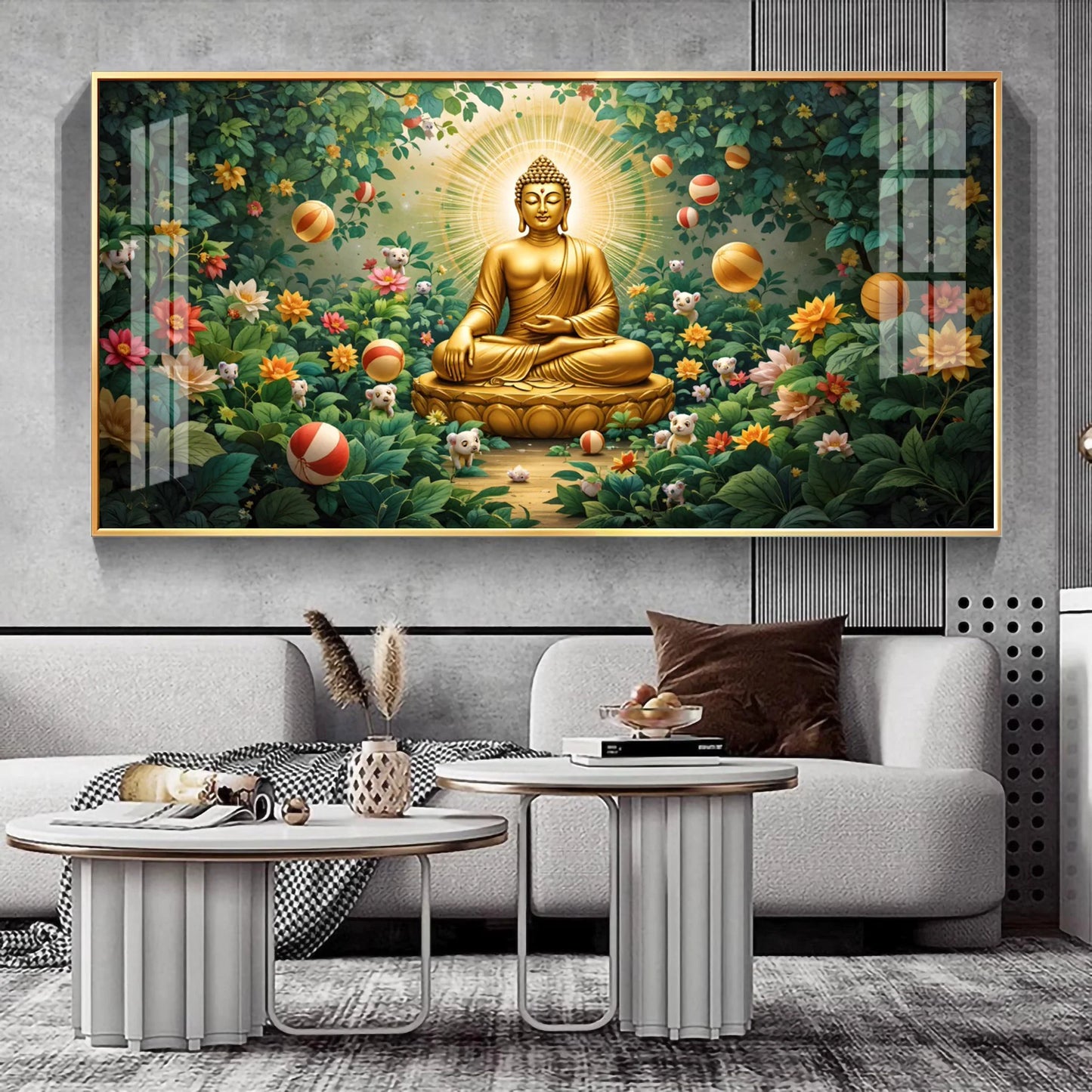Nimbus of Wisdom Premium Acrylic Horizontal Wall Art