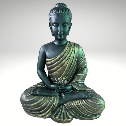 Black Resin Buddha Statue 3ft