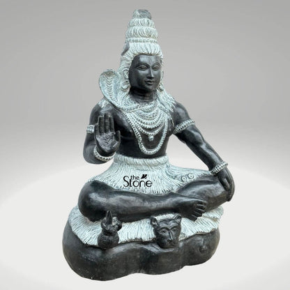 Stone Shiva Statue 18″